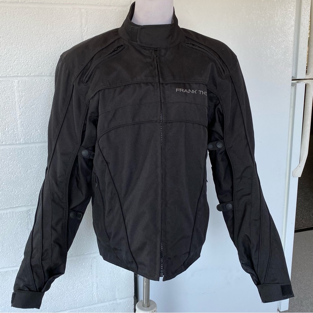 Frank Thomas Aqua Pore men’s M motorcycle jacket; removable pads & liner
